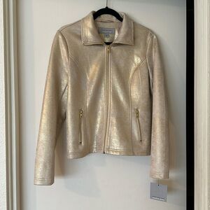 Marc New York - Andrew Marc Gold Metallic Jacket